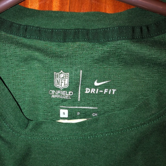 NWOT - Packers Nike Dry Fit t shirt Mens Small - Picture 9 of 9